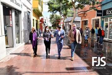 Telde visibiliza su lucha por la igualdad con acciones de sensibilización y concienciación en el 8-M/Francisco Javier Santana y TA.